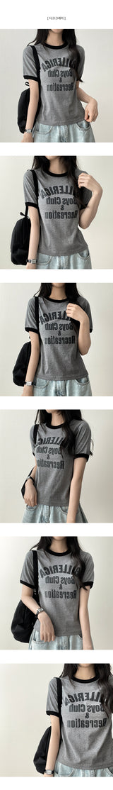 テリーカラー半袖Tシャツ