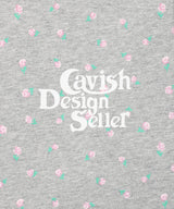 フラワーセラーロゴ長袖Tシャツ グレー(CV2GSUT551A)