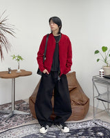 ラッフィブラッシュクロップカーディガン