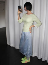 TENCEL LAYERED 3/4 TEE
