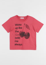 チェリーレターTシャツ