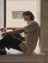 Hero Tweed Half Shirt