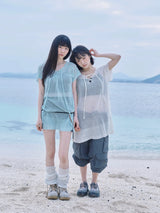 JELLYFISH KNIT TEE (IVORY)