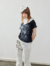 Emoha Star Off-shoulder Top