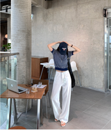 メッシーズ 891 サマーワイドパンツ / 3 カラーズ