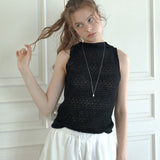 Elrocio neck vest (black)