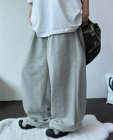 VIVID COLORING🎀 WIDE ONR PINTUCK LONG PANTS 💘💜🖤🩶💚7COLOR