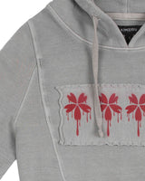 Patch Slim Hoodie _ Light Grey