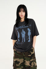 マイユース グラフィック オーバーフィット Tシャツ / My Youth Graphic Oversized Fit T-shirt