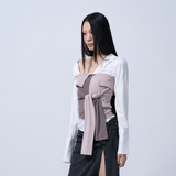UNBALANCE TUBE TOP (COCOA)