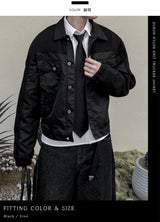 Duron Nylon Knit Trucker Jacket