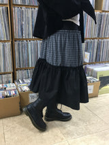ベリーチェックカンカンバンディングスカート（3c）