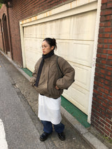 MA-1ハイネックパッデッドフィールドジャケット (2 Colors)