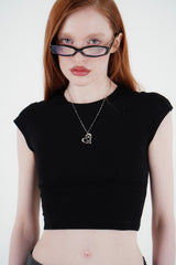 NU HEART BEADSCHAIN NECKLACE