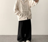 Ronff Embroidery Fleece To Way Hooded Zip-Up