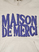 UNISEX Cargo Pocket DISPLACE Logo Hood Oatmeal(FCE1TS102M)