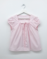 French puff blouse (3color)