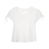 POLKA ROSE BLOUSE (2 colors)