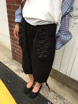 Kine Shirred Bermuda Pants (3color)