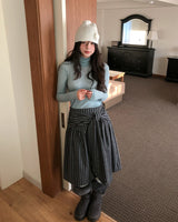 [U-BASIC/wool 30%] メイトテンセルポーラ長袖