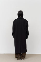 Draw Double Breasted Coat