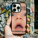 Hip Baby Face Epoxy Bumper iPhone Case