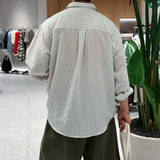 Landy 3160 Seersucker Stripe Shirt