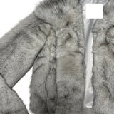 Mink crop fur jacket