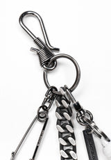 BBD 2-Line Detachable Rope Pants Chain (Black&White)