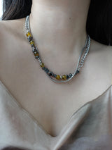 [s.steel] snake necklace | 스네이크 목걸이