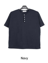 パラ ソフト ヘンリーネック ショートスリーブ Tシャツ