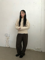 ツイストニットトップス (3color)