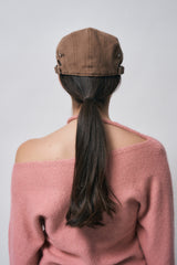cat hunting cap [brown]