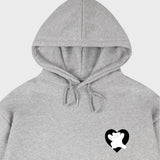 [UNISEX] ベアハートバックプリントフーディー