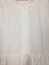 フラワーボタンパフワンピース(1color)
