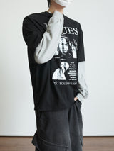 ISSUES Layered Over Long Sleeve T-Shirt 3C
