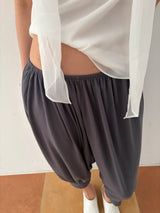 balloon cropped pants