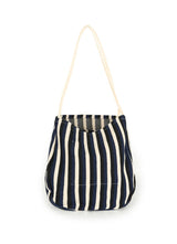 Penan striped shoulder bag
