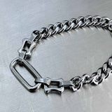 Hardcore Heavy-Duty Rectangular Link Bracelet