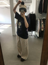 スノーマンオーバーサイズTシャツ (4 Colors)