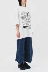 (W) キーバックルストラップパンツ (2color)