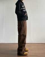 Fog Crop Hoodie Zip-UP