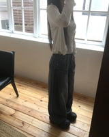 ロジュバルーンワイドデニムパンツ