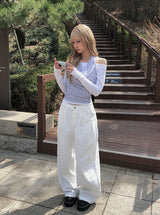 Dutti Two Pin Tuck Wide Pants