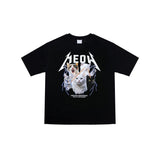 ASCLO ライトニング ネコチャン 半袖Tシャツ(3color)