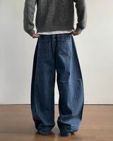 Simon Curved Denim Pants