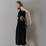waist side hole one piece