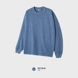 ルックローガンスピマカットピグメントウォッシュドロングスリーブTシャツ
