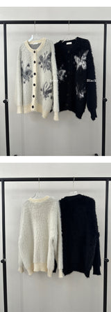 [F/W] Heavy angora fly cardigan(2color)