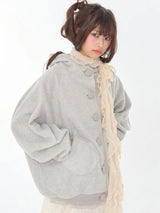Fleece Cloud Jacket Oatmeal